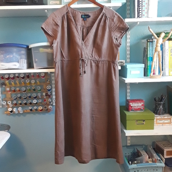 linen dress size 14
